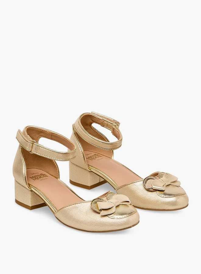 Disney Girls Minnie Mouse Applique Shoes Ramadan Collection